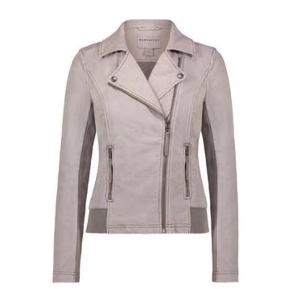 Marrakech Faux Suede Moto Jacket